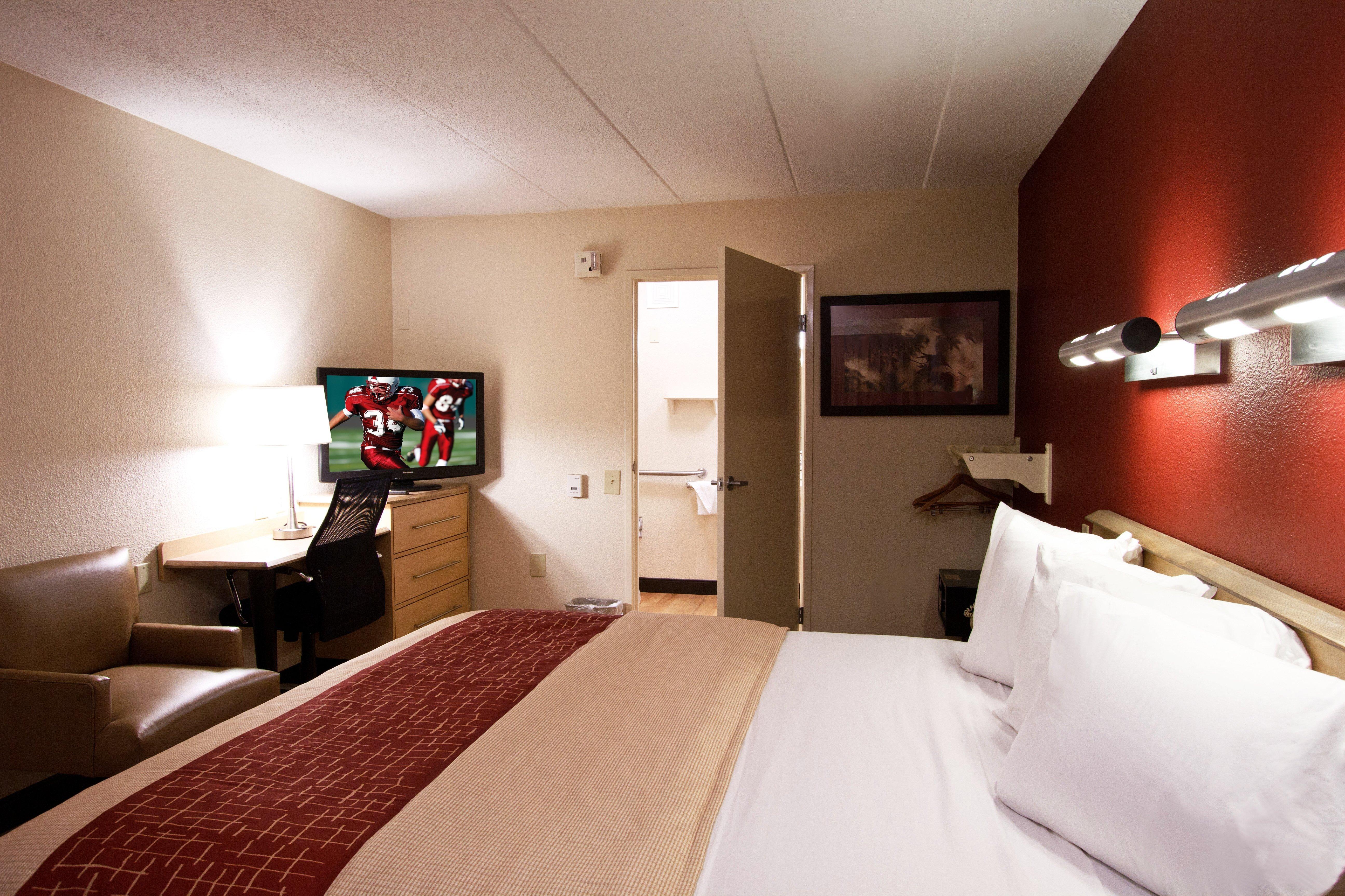 Red Roof Inn Durham - Duke Univ Medical Center Экстерьер фото